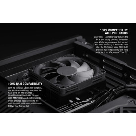 Охладител за процесор Noctua CPU Cooler NH-L9x65 chromax.black - LGA1851/1700/1200/AM5
