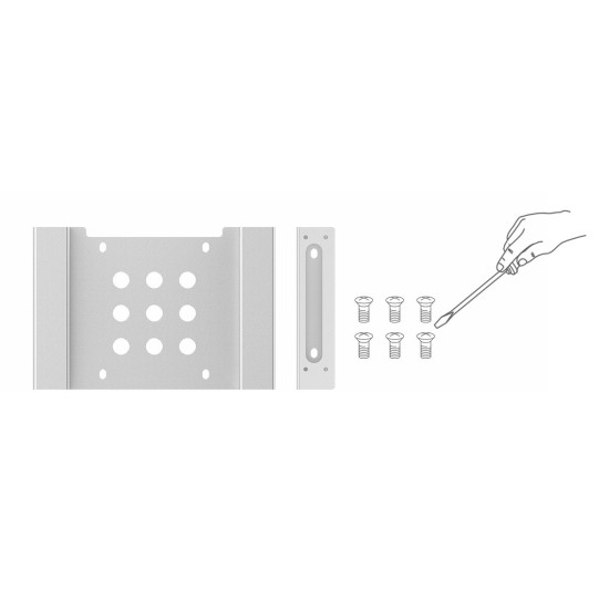 Адаптер Orico SSD/HDD bracket 2.5"/3.5"->5.25" - AC52535-1S