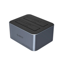 HDD докинг станция Orico HDD/SSD Dock - 2 BAY Offline Clone 2.5/3.5 USB-C/USB-A - 6626C3-C-V1