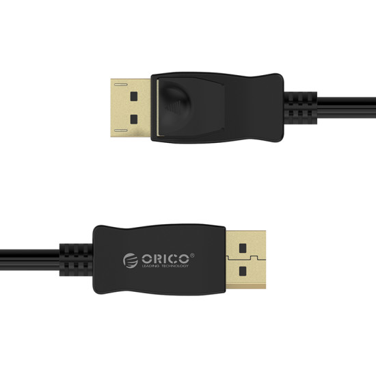Display Port кабел Orico v1.2 DP M / M Black 4K 2m - XD-DTDP4-20-BK