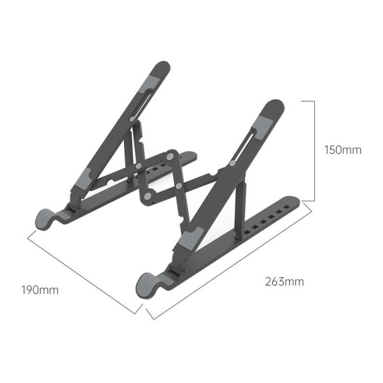 Поставка за лаптоп Orico Laptop Stand - Black - PFB-A24-BK