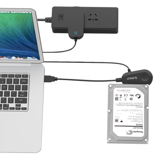 Преходник Orico Storage - USB3.0 to SATA3 2.5/3.5 inch - 35UTS