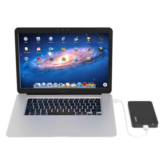 Външна кутия за диск Orico Storage - Case - 2.5 inch USB3.0 Black - 2569S3-BK