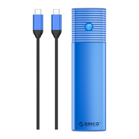 Външна кутия за диск Orico Storage - Case - M.2 NVMe M/B key 10 Gbps Blue - PWM2-G2