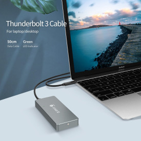 Външна кутия за диск Orico Storage - Case - M.2 NVMe M key - THUNDERBOLT 3 40Gbps - APM2T3-G40