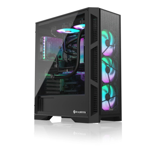 Кутия за компютър Raijintek Case ATX - ARCADIA III - MS4 - Addressable RGB