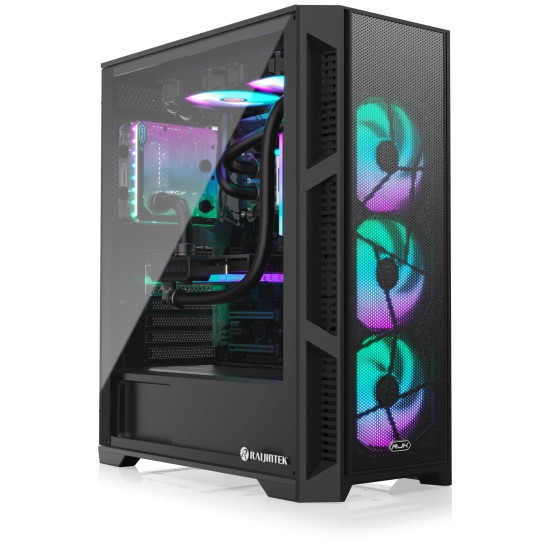 Кутия за компютър Raijintek Case ATX - ARCADIA III - MS4 - Addressable RGB