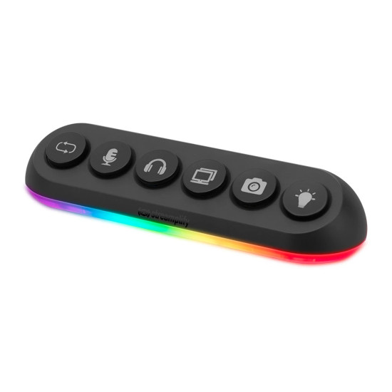 Стрийминг хъб Streamplify Streaming HUB DECK 5 RGB - 5 x USB-A - SPUH-HD51217.11
