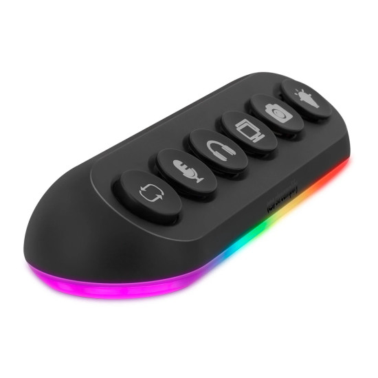 Стрийминг хъб Streamplify Streaming HUB DECK 5 RGB - 5 x USB-A - SPUH-HD51217.11