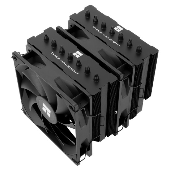 Охладител Thermalright Phantom Spirit 120 SE, Dual-Tower, 2x120 mm, 1500 RPM, LGA1851, AM5 – Black
