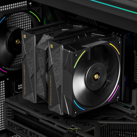 Охладител за процесор Thermalright CPU Cooler Royal Pretor 130 Ultra Black - LGA1851/AM5