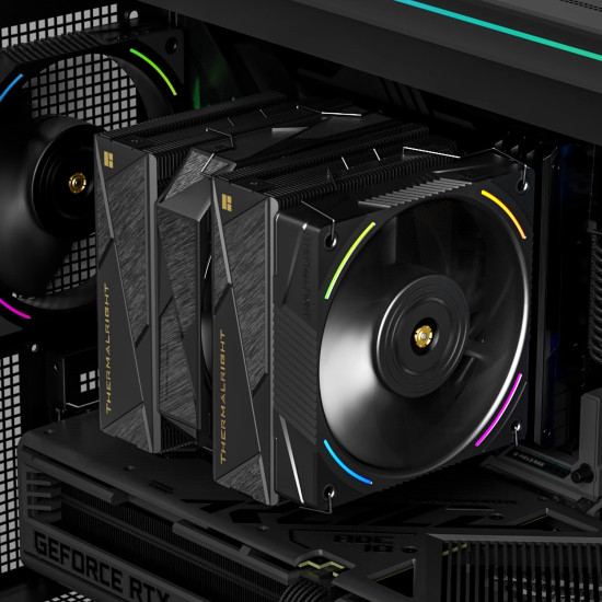 Охладител за процесор Thermalright CPU Cooler Royal Pretor 130 Ultra Black - LGA1851/AM5