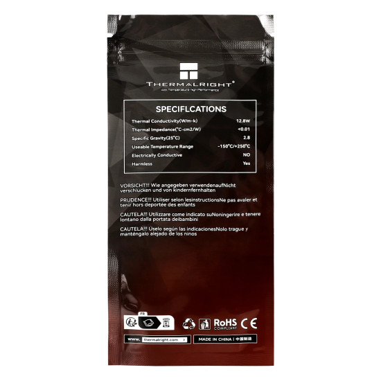 Термопаста Thermalright Thermal compound - TF7 4g - 12.8 W/mK