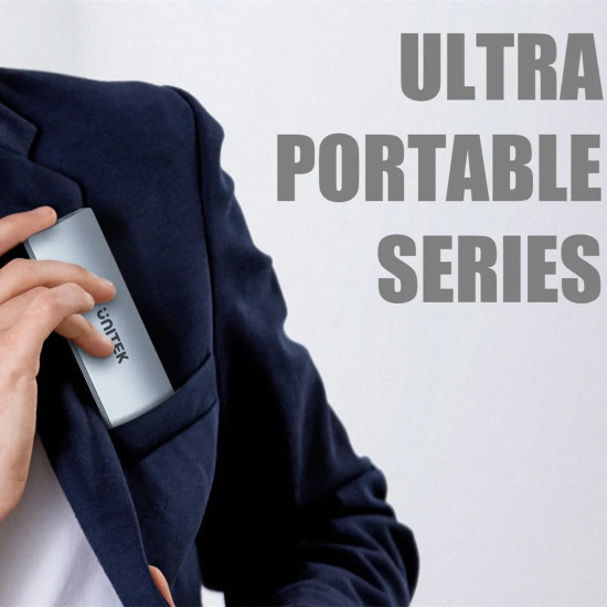 Външна кутия за диск Unitek Storage - Case - M.2 NVMe/SATA M/B key - USB-C 10Gbps - S1230A