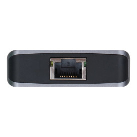 Докинг станция VCom Docking Station USB-C 13-in-1 - CU4706 - HDMI x 2, DP, USB3.0 x 3, USB-C, USB2.0, RJ45, SD/TF, PD100W, Audio, L-Shape USB-C
