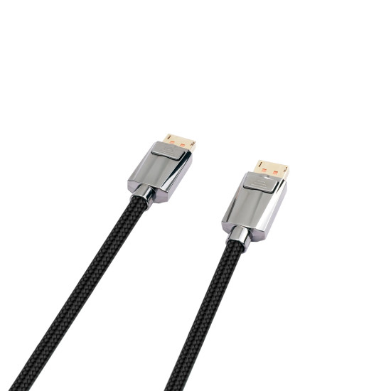 Display Port кабел VCom v2.1 DP M / M - 16K, Black - CG655-2.0m
