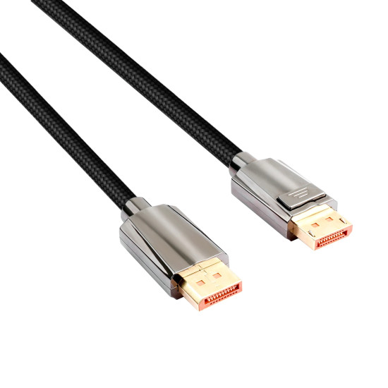 Display Port кабел VCom v2.1 DP M / M - 16K, Black - CG655-2.0m