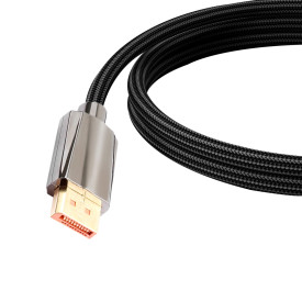 Display Port кабел VCom v2.1 DP M / M - 16K, Black - CG655-2.0m