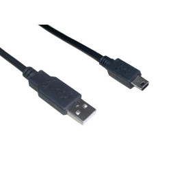 USB кабел VCom USB 2.0 AM / Mini USB 5pin - CU215-1.5m