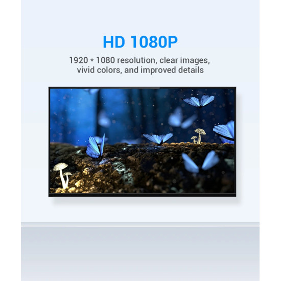 Адаптер Vention DVI M / HDMI F Gold plated - ECDB0