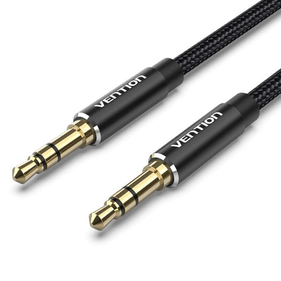 Аудио кабел Vention 3.5mm Audio Cable M/M Cotton Braided 0.5m - BAWBD