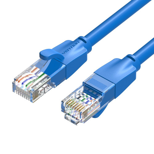 Мрежови кабел Vention LAN UTP Cat.6 Patch Cable - 1.5M Blue - IBELG