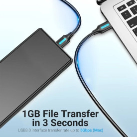 USB кабел Vention USB 3.0 AM / Micro USB BM - COPBC