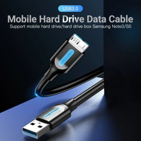 USB кабел Vention USB 3.0 AM / Micro USB BM - COPBC