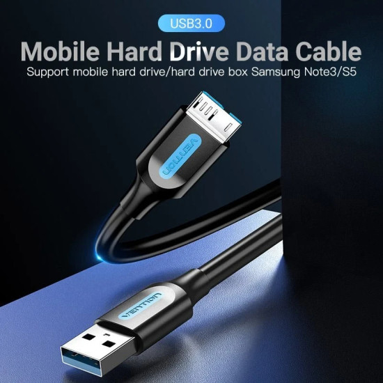 USB кабел Vention USB 3.0 AM / Micro USB BM - COPBC