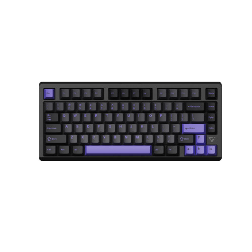 Безжична клавиатура VGN Wireless Gaming Mechanical Keyboard - VXE75 V2 Misty Purple - Aniya Switches, BT5.0, 2.4G, Aluminium