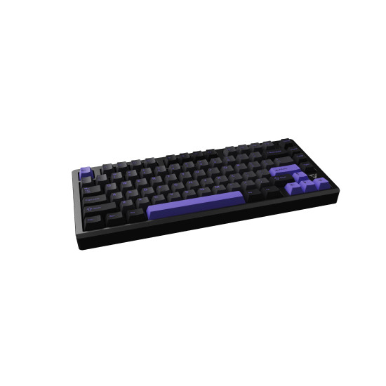 Безжична клавиатура VGN Wireless Gaming Mechanical Keyboard - VXE75 V2 Misty Purple - Aniya Switches, BT5.0, 2.4G, Aluminium