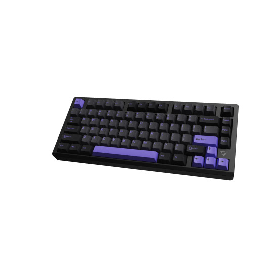 Безжична клавиатура VGN Wireless Gaming Mechanical Keyboard - VXE75 V2 Misty Purple - Aniya Switches, BT5.0, 2.4G, Aluminium