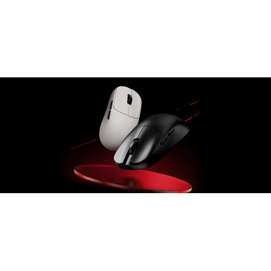 Безжична мишка VXE Wireless Gaming Mouse MAD R 8K SET - Omron Optical Microswitches, White
