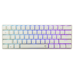 Клавиатура White Shark Gaming Mechanical Keyboard SHINOBI 2 - YUSYA 5P Red Switches (English US), White