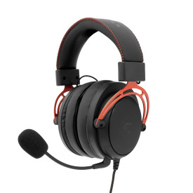 Слушалки White Shark Gaming Headphones GORILLA BLACK/RED - 53mm, Stereo 2.0
