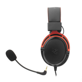 Слушалки White Shark Gaming Headphones GORILLA BLACK/RED - 53mm, Stereo 2.0