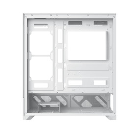 Кутия за компютър Xigmatek Case ATX - Alphard Pro Arctic - 6 inch LCD Display, 6 ARGB Fans