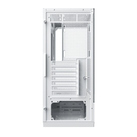 Кутия за компютър Xigmatek Case ATX - Alphard Pro Arctic - 6 inch LCD Display, 6 ARGB Fans