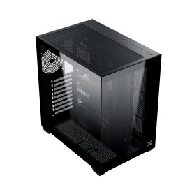 Кутия за компютър Xigmatek Case ATX - AQUA V AIR - 7 ARGB Fans, Black