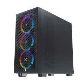 Кутия за компютър Xigmatek Case EATX - Gaming G Pro - Mesh, 4 ARGB fans