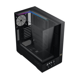 Кутия за компютър Xigmatek Case EATX - Vision - 7 ARGB Fans, LCD Display Panel, Smart Fan Control