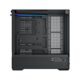 Кутия за компютър Xigmatek Case EATX - Vision - 7 ARGB Fans, LCD Display Panel, Smart Fan Control