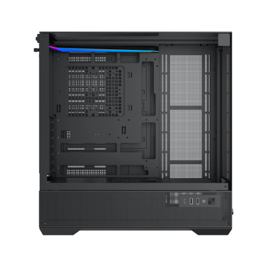 Кутия за компютър Xigmatek Case EATX - Vision - 7 ARGB Fans, LCD Display Panel, Smart Fan Control