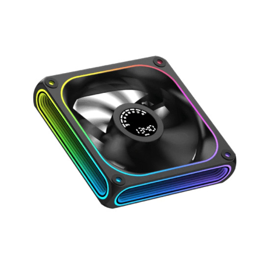 Вентилатор Xigmatek Fan 120mm - AERO DGT 120 - Digital Display