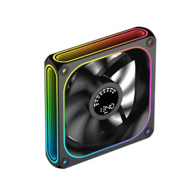 Вентилатор Xigmatek Fan 120mm - AERO DGT 120 - Digital Display