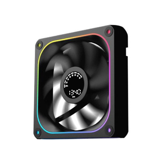 Вентилатор Xigmatek Fan 120mm - AERO DGT 120 - Digital Display