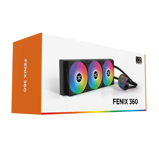 Водно охлаждане Xigmatek  Water Cooling FENIX 360 - Addressable RGB