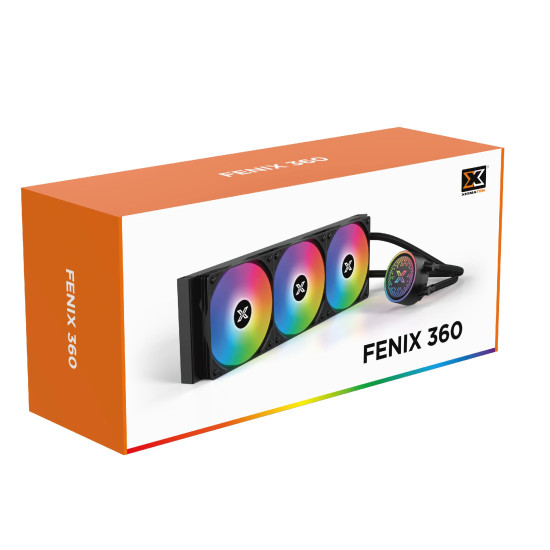Водно охлаждане Xigmatek  Water Cooling FENIX 360 - Addressable RGB