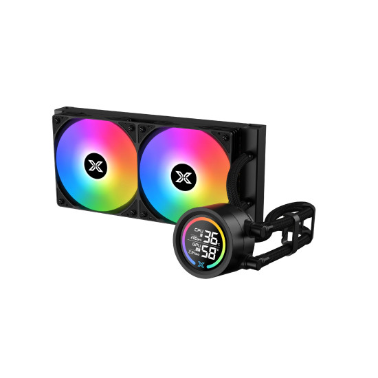 Водно охлаждане Xigmatek Water Cooling LK 240 Digital - LED Display, A-RGB