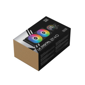 Водно охлаждане Xigmatek Water Cooling LK 240 Digital - LED Display, A-RGB